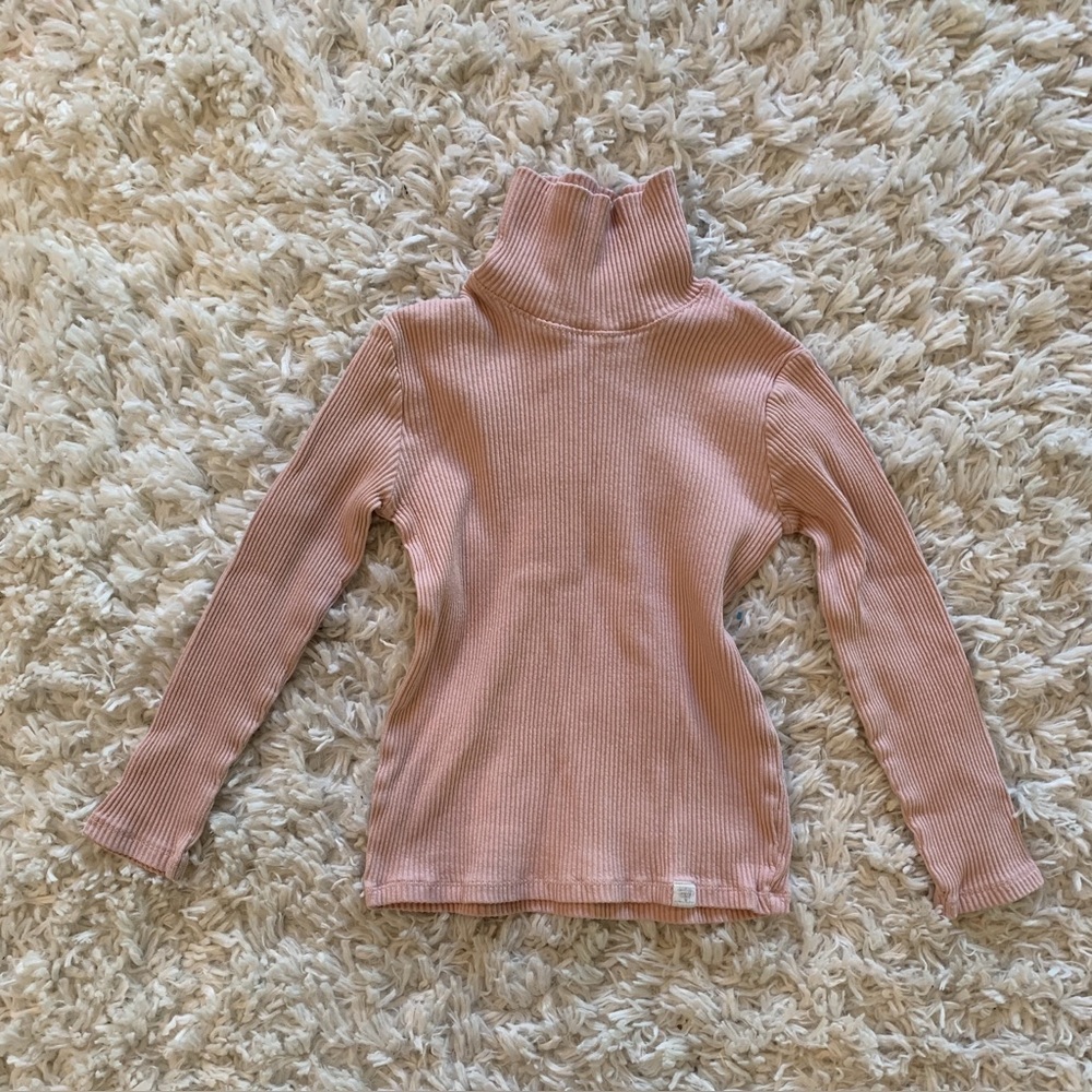 Zara Ribbed Turtleneck Top (7)